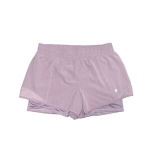 RBX Womens Purple Running Shorts X-Dri Size Medium Athletic-leisure Sports